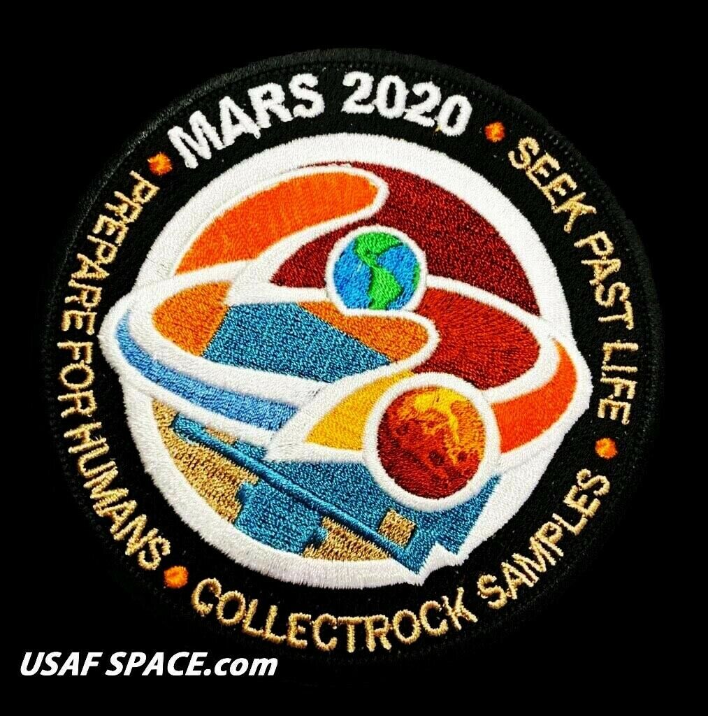 Authentic - Nasa Jpl -mars 2020 Rover- Exploration Mission- Ab Emblem Patch -usa