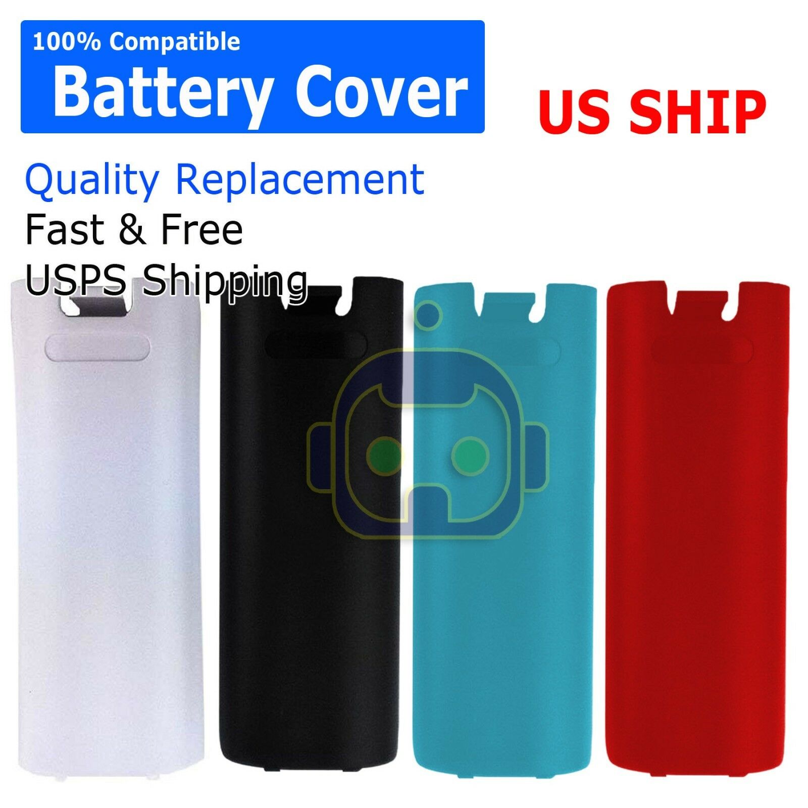 Battery Cover Back Door Cover Lip For Controller Wii U Remote Nintendo Wii