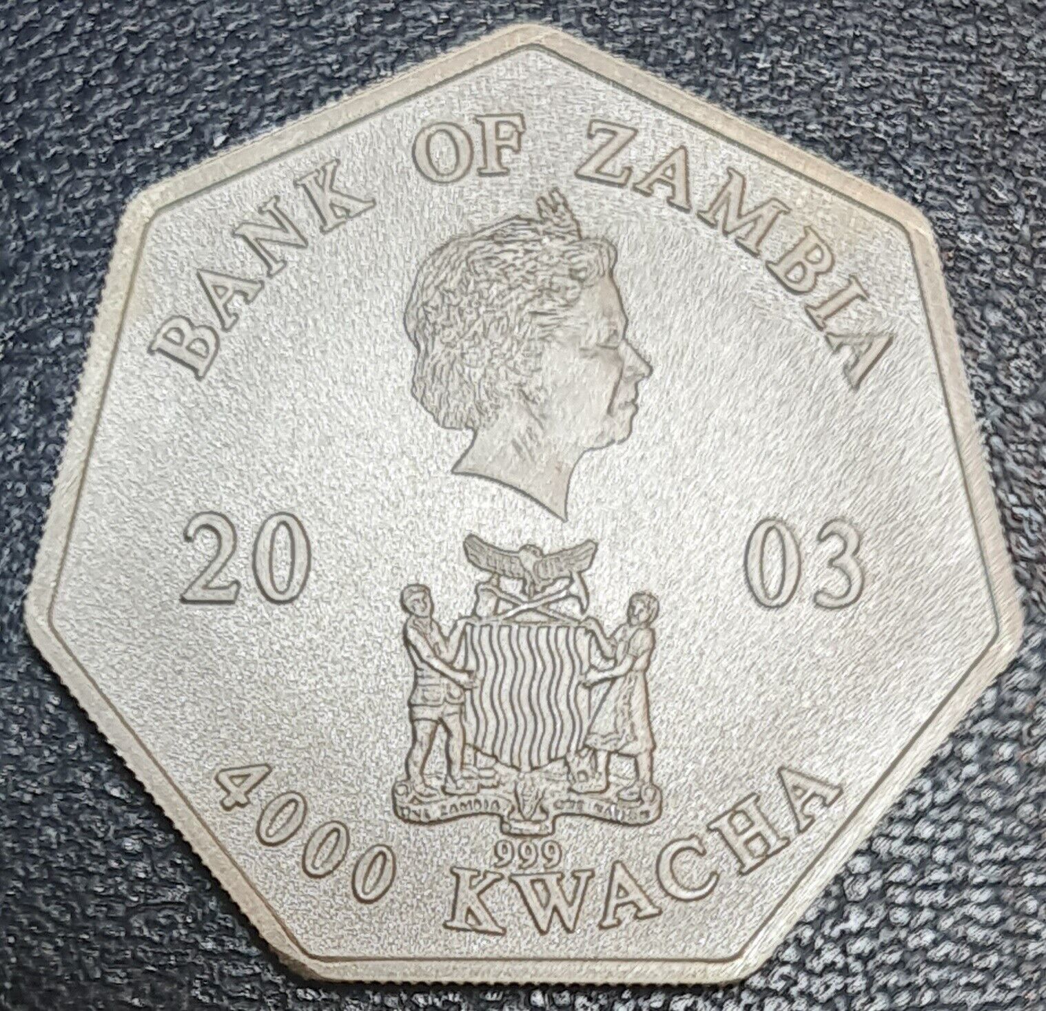 ZAMBIA / 2003 4000 Kwacha 