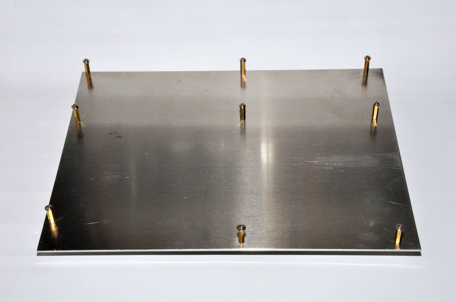 Atx Aluminum Motherboard Tray W/ Standoffs 12"x9.5"x0.090"