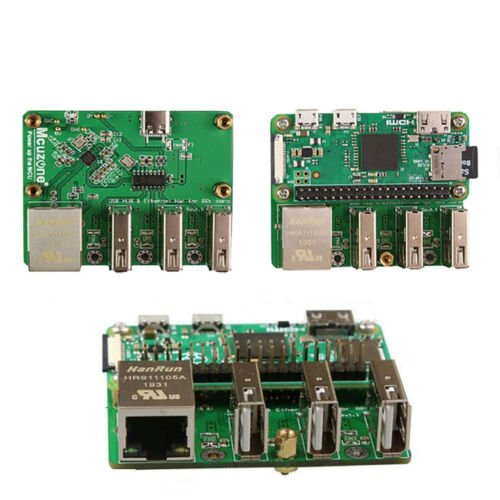 Network Expansion Board HUB PI0 USB to J45 Ethernet Port for Raspberry Pi Zero W