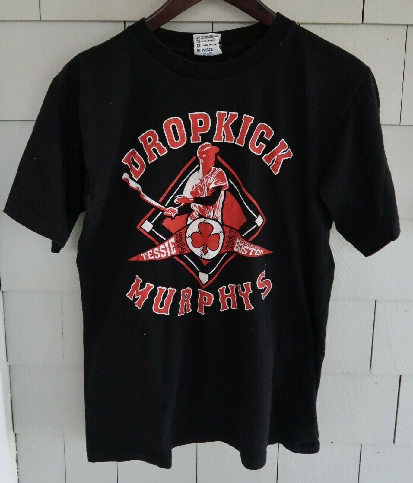 Vtg Dropkick Murphys Fenway Park Concert Shirt Tour 2004 2007 Boston Red Sox Med