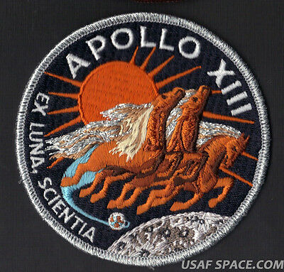 Apollo 13 Lion Brothers Vintage Original Nasa Hallmarked Cloth Back Space Patch