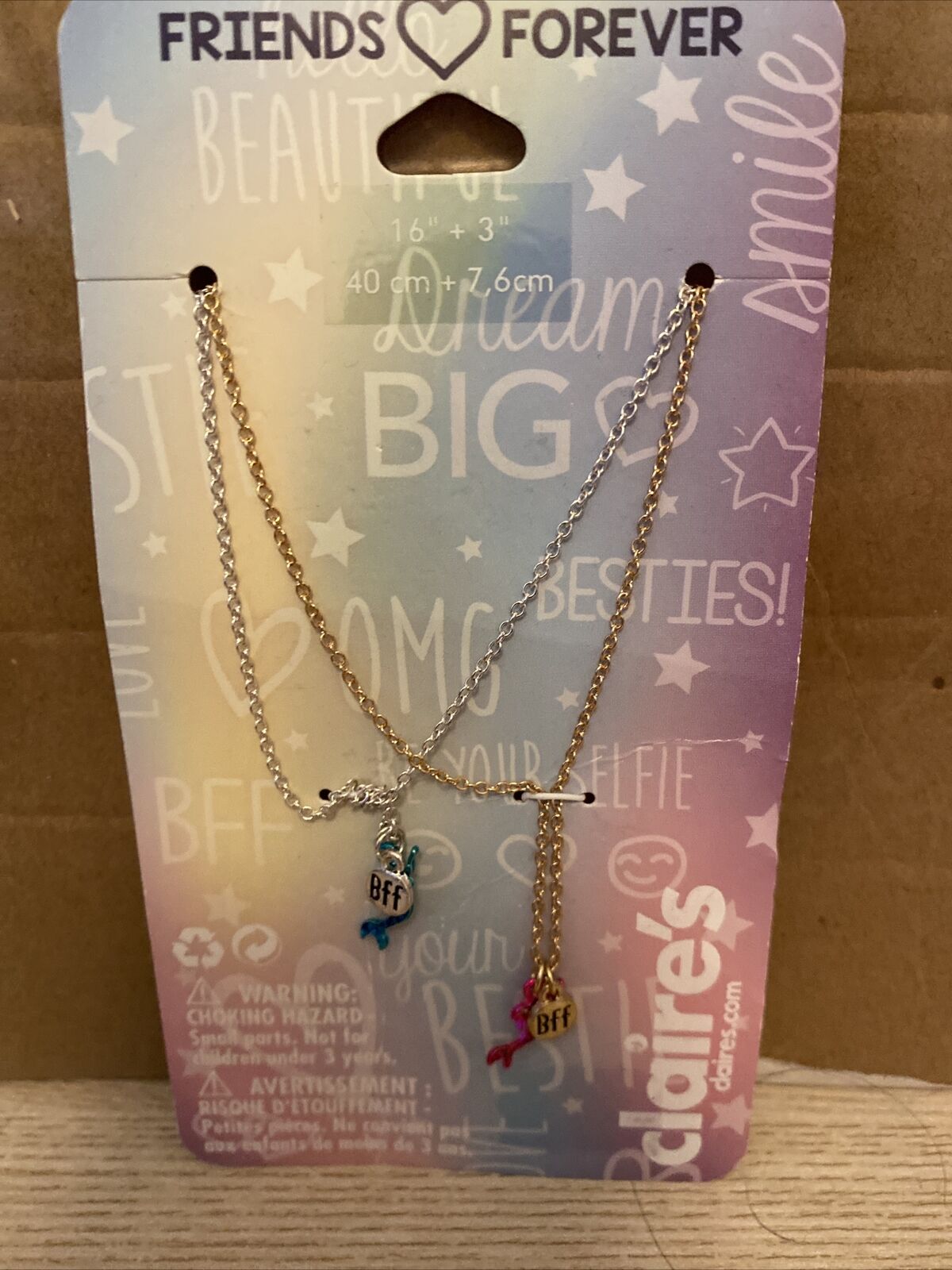 Friend Forever Necklaces. Set Of 2!!! Claire’s. New