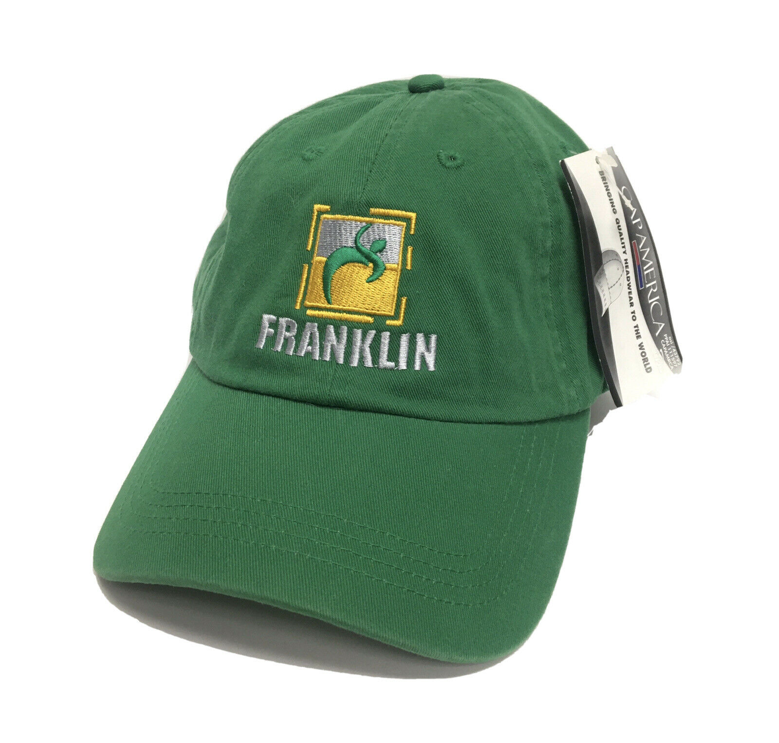 NWT Franklin Trucking Camo Camouflage Strap Back Green Hat Cap Trucker Farming