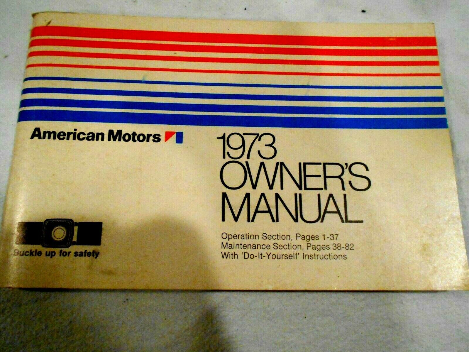 1973 American Motors Owners Manual