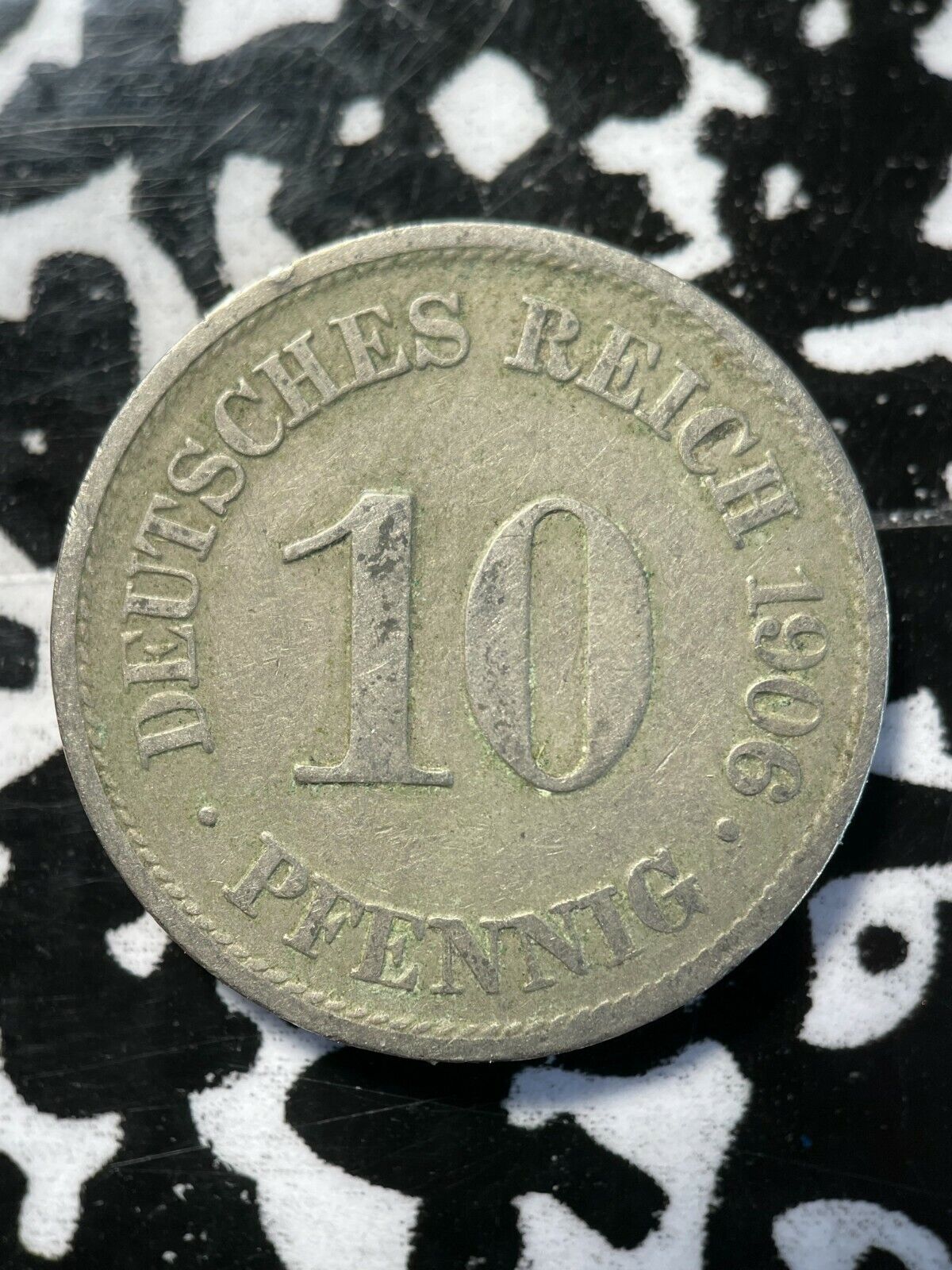 1906 Germany 10 Pfennig (7 Available) (1 Coin Only)